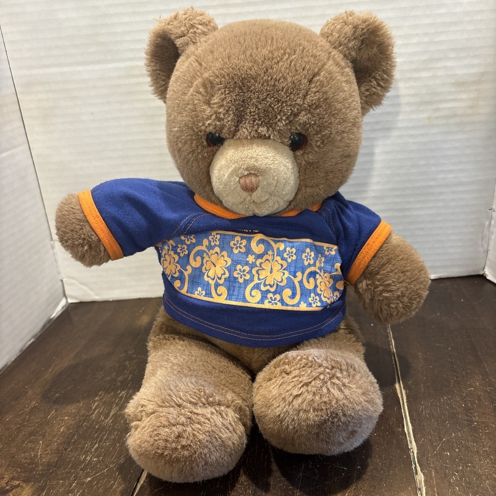 Vintage 1983 Gund 20" Brown Teddy Bear Plush Korea
